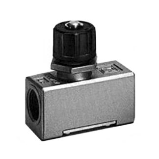 Regolatore di velocità SMC serie AS, ingresso Rc 1/4