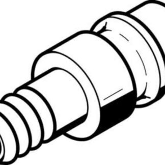 Giunto ad attacco rapido Festo serie KS, Portagomma Maschio