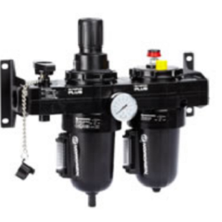 Filtro-Regolatore lubrificatore Norgren BL68-801, attacco G 1, scarico Automatico, Manuale, filtrazione 40μm