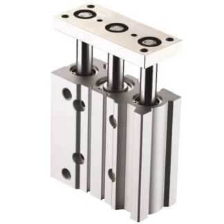 Cilindro guidato RS PRO serie SGM, corsa 50mm, foro da 16mm, Doppio effetto, 10bar max