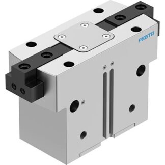 Pinza pneumatica, Festo HGPT-63-A-B-F-G1, serie HGPT, 2 dita, Doppio effetto, 8 bar max, presa parallela