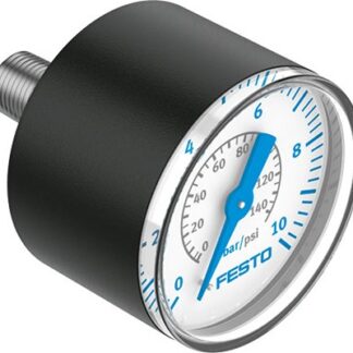 Manometro Festo, 0bar → 10bar max, R 1/8, Ø est. 40mm