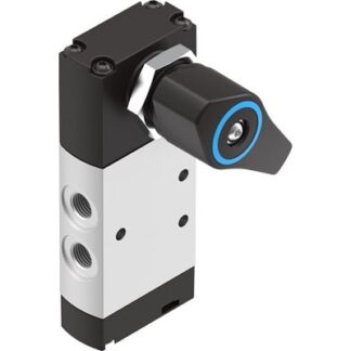 Valvola pneumatica a controllo manuale, 5/3 closed, con Manuale, G 1/8