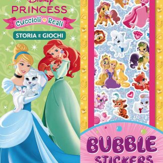 Disney Princess Bubble Stickers Cuccioli reali