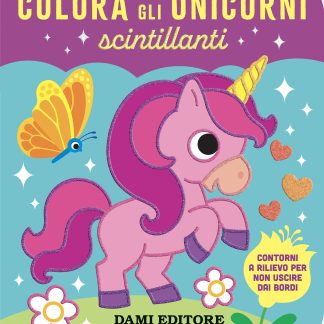 Colora gli unicorni scintillanti