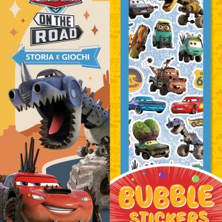 Cars on the road Bubble Stickers