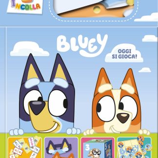Bluey. Taglia & Incolla. Oggi si gioca!