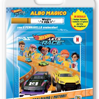 Hot Wheels Let's Race. Albo magico. Scaldiamo i motori!
